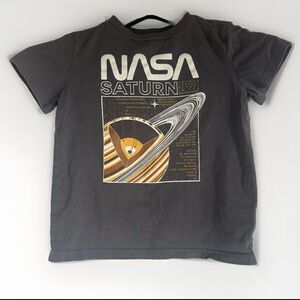 Rumi + Ryder Kids NASA Saturn T-Shirt | Size: S 6-7